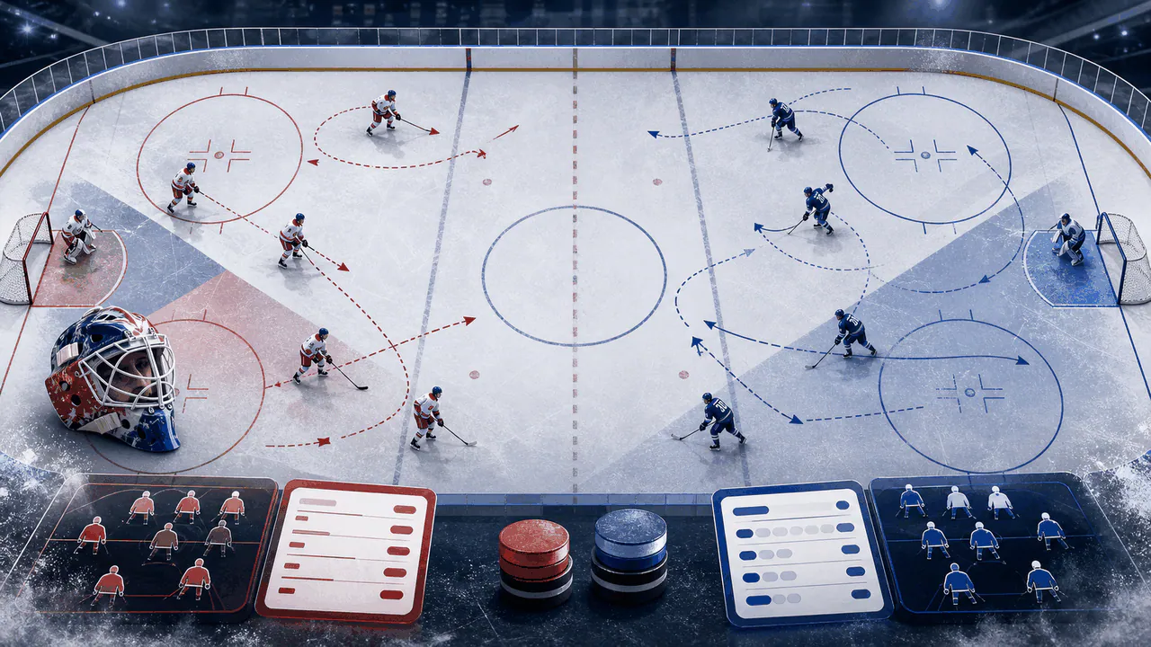 Taktická analýza zápasu Česko - Finsko na Beijer Hockey Games 2026