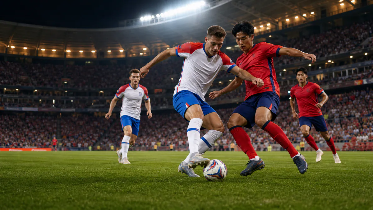 Česko - Jižní Korea na MS ve fotbale 2026 v Guadalajaře