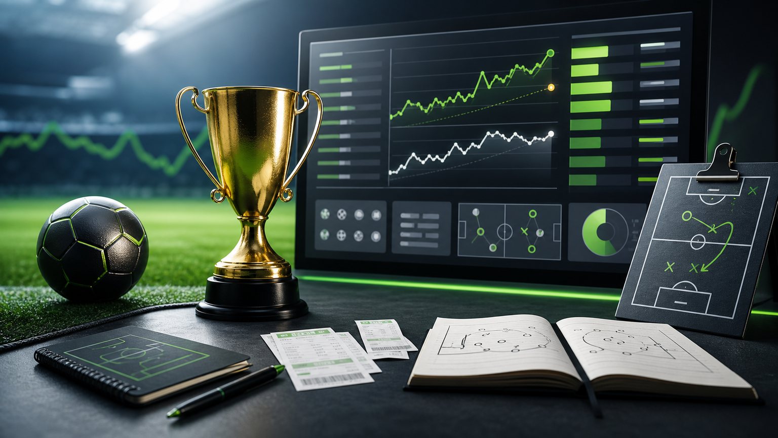 Dlouhodobé sázky, trophy, kurzový dashboard a analýza outrights