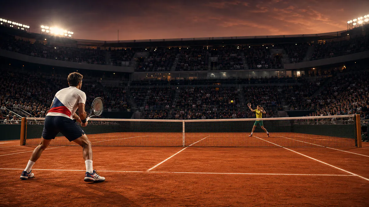 Menšík - Fonseca dnes ve čtvrtfinále Roland Garros 2026