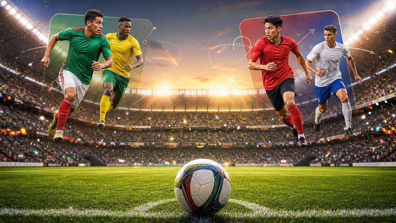 MS ve fotbale 2026 startuje, program skupiny A, Mexiko, Jižní Afrika, Jižní Korea a Česko