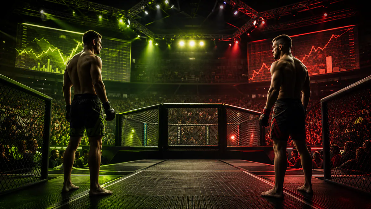 OKTAGON 89 dnes, MMA klec a sázkové kurzy