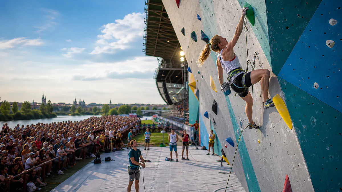 World Climbing Series Praha 2026 na Štvanici, lezkyně v lead závodě